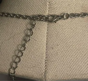 Silver Egyptian cleopatra necklace thumbnail 5