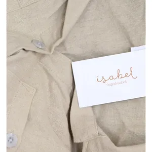 NWT Isabel Maternity By Ingrid & Isabel Button-Up Maternity Shirt Taupe Brown XS thumbnail 6