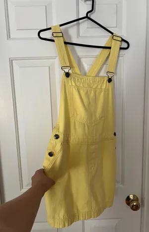 Urban Outfitters Yellow Skirt Overalls thumbnail 2