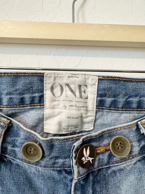 One Teaspoon Awesome Baggies Jeans Size 25 Distressed Destroyed Denim Grunge thumbnail 5