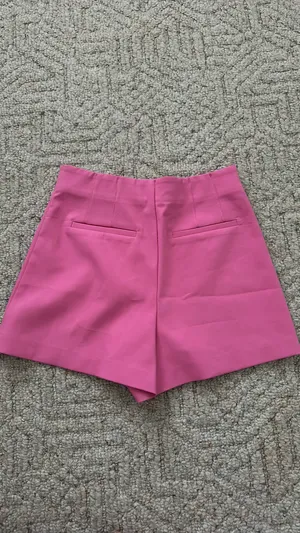 Zara Pink Shorts thumbnail 4