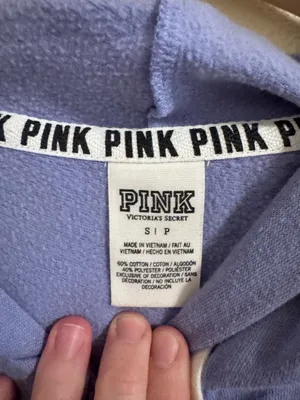 Victoria's Secret PINK Light Lavender Hoodie thumbnail 2