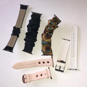 Apple Watch Interchangeable Women's Watch Band Set - Black, Sunflower, Pink thumbnail 4