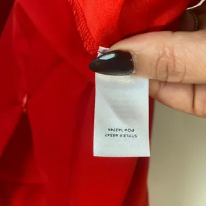 Lulus Divine Darling Red Ruffle Mini‎ Skater Dress Size S Romantic Party Date thumbnail 5