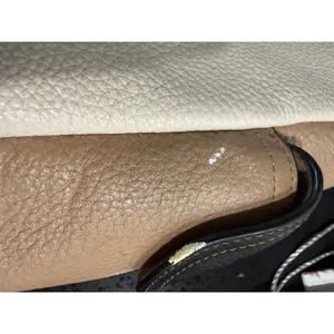 Coach Elle Hobo Colorblock Leather Shoulder Bag Chalk‎ Taupe Black 3154 thumbnail 9