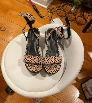 Platform Sandal Tan Size 5.5 thumbnail 4