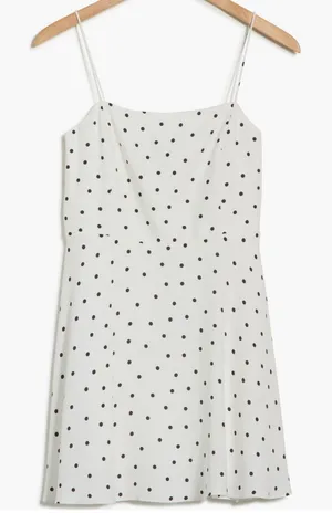 Alice + Olivia Glinda Polka Dot Mini Dress NWT Size 12 thumbnail 1