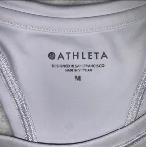 Athleta crop workout tank size medium thumbnail 7