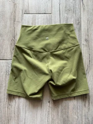 Lululemon Align High-Rise Short 6" Bronze Green Size 4 thumbnail 7