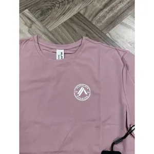 Alphalete Women’s Dynasty Long Sleeve Crop Tee Size Small -Mauve thumbnail 3