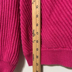 Marine Layer Skylar Mockneck Sweater Chunky Knit Bubblegum Pink Size Small thumbnail 9