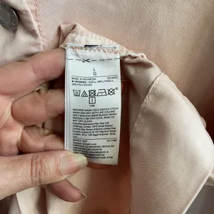 GAP Women Large‎ Soft Pink Tencel Button Up Jacket Casual Everyday Outerwear thumbnail 6