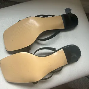 Elegant Black Women's Sandals Worn once size 38 thumbnail 4