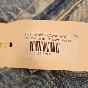 💕DOEN💕 Shep Jean ~ Laval Wash Blue 33 NWT thumbnail 8
