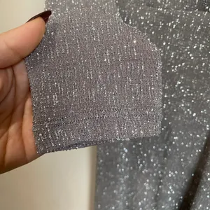 Betsy & Adam Long Sleeve Glitter Knit Gown‎ maxi ball gown prom wedding Size 8 thumbnail 10