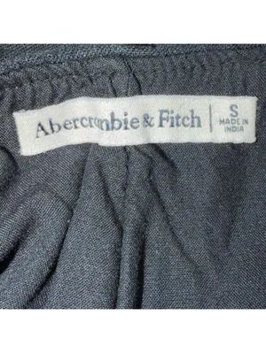 Abercrombie & Fitch Black Linen Mini Skort S thumbnail 7