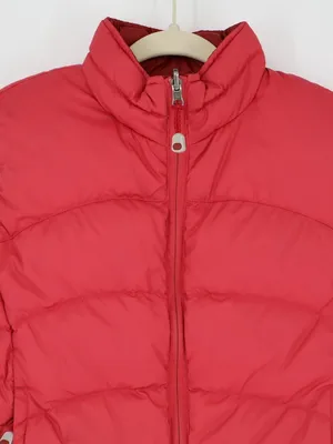 L.L.Bean Women’s Reversible Red Large Goose Down Puffer Vest Full Zip Outdoor thumbnail 2