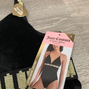 Juicy Couture NWT Velvet Holiday Bodysuit thumbnail 4