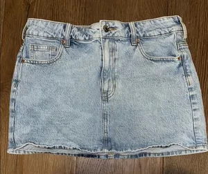 PacSun Blue Casual Mini Skirt thumbnail 1