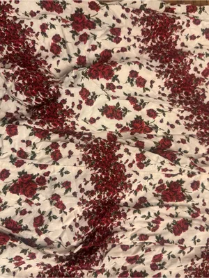 BRANDY MELVILLE‎ Y2K Rose 🥀 Print Mini Dress thumbnail 5