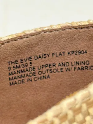 Katy Perry The Evie Daisy Flats Tan Size 9.5 thumbnail 10