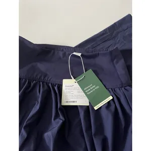NWT Halara Breezeful Maxi Skirt Size S Navy Blue High Waisted 2-in-1 Quick Dry thumbnail 6