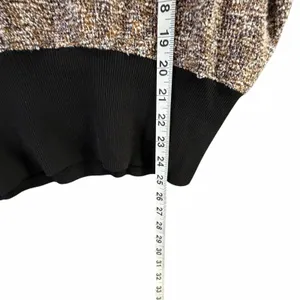 By Malene Birger Ansulta Sweater Womens S Brown Colorblock Italy Quiet Luxury thumbnail 10