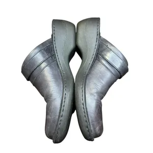 Born Clogs Shoes Womens Size 8 Black Leather Buckle Slip On‎ Comfort Walking thumbnail 5