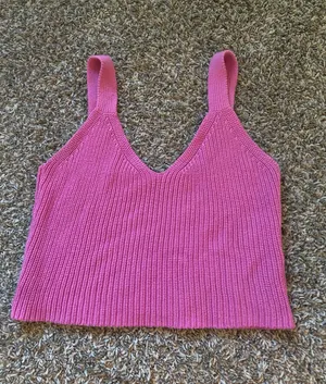Pink Sweater Tank Size M thumbnail 1