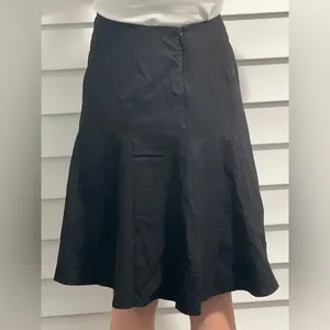 The Limited Black Knee Length Skirt thumbnail 2