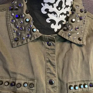 GUESS LOS ANGELES Green Jacket Size XS thumbnail 3