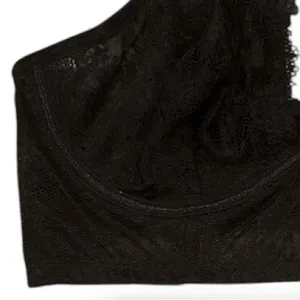 Black Lace Underwire Saskia Fox & Royal Adjustable Bralette S thumbnail 4