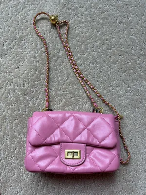 Pink Lily Pink Quilted Purse thumbnail 2