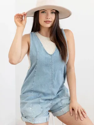 Free People We The Free The High Roller Shortall - Bright Eyes Size S thumbnail 1