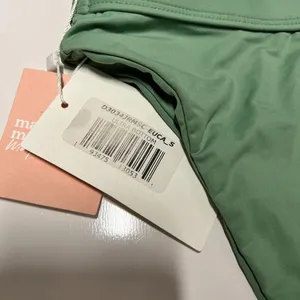 Dippin Daisy's Countess Bikini Top & Ultra Bottoms in Green thumbnail 5