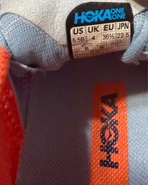 Hoka Mach 5 pre-owned - see pics soles have use but inside is very clean w 5.5 thumbnail 5