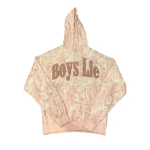 Boys Lie Pink Camo Manhunt Racer Hoodie And Kimmy Joggers Oversized XS/S Viral thumbnail 2