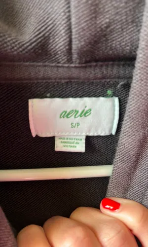 Aerie Cropped Hoodie thumbnail 2