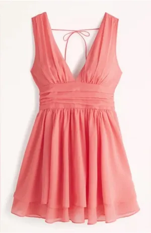 Abercrombie Coral Mini Dress thumbnail 1