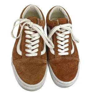 Vans Old Skool Brown Suede Leather Low Top Lace Skateboarding Sneakers Shoes 10 thumbnail 2