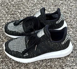 Adidas Monochrome Knit Sneakers thumbnail 1