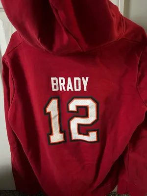 Tampa Buccaneers Sweatshirt Red Size XL thumbnail 2