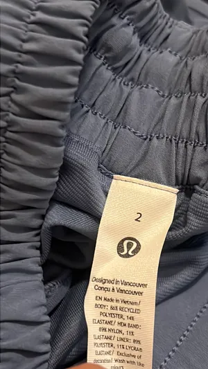 Lululemon Hotty Hot Shorts 4” Lined Color Oasis Blue thumbnail 5