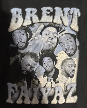 Brent Faiyaz Graphic T-Shirt thumbnail 4