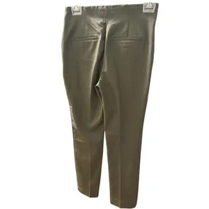 Mango Women's Skinny‎ Pants - Green Size 2 Petite thumbnail 5