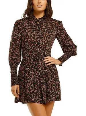 Nicholas Women's Black and Red Dress thumbnail 1