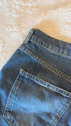 ZARA Denim Bermuda Shorts The 90s thumbnail 5