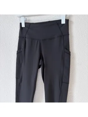 Prana Electa Leggings II Black Size Small Neutral Athleisure Yoga Run Outdoor thumbnail 3