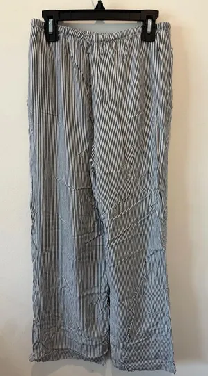 Linen Pants Gray Size XS thumbnail 1