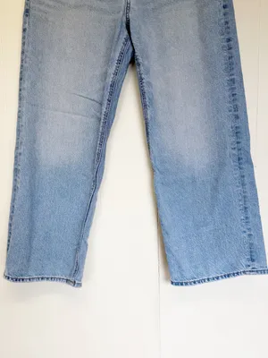 AMERICAN EAGLE Strigid Stovepipe Jeans Light Wash Size 8 X-Short thumbnail 3